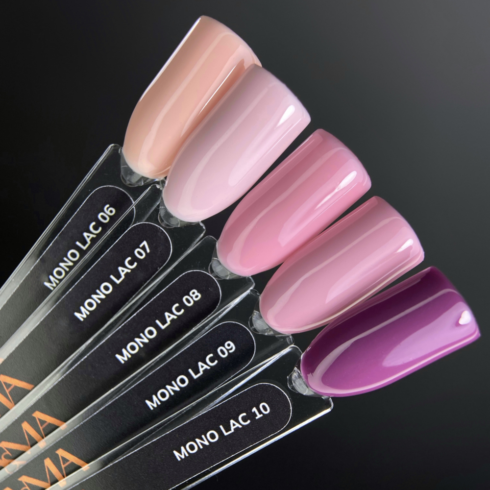 Моно лак для педикюра GA&MA Mono Lac №09 6 мл, фото 2