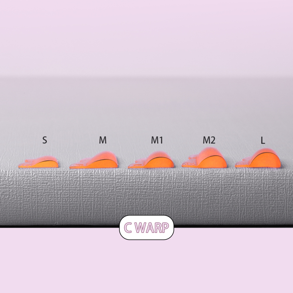 Набір валиків для ламінування вій Cat 5 пар (S M M1 M2 L ) помаранчеві, фото 2