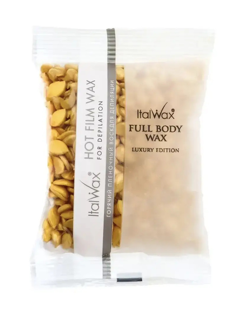 Віск гарячий ItalWax Full Body у гранулах преміум-клас 100 г, фото 1