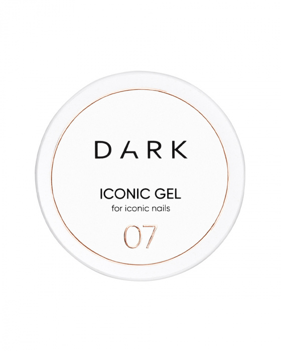 Гель моделюючий Dark Iconic Gel №07 15 мл, фото 2