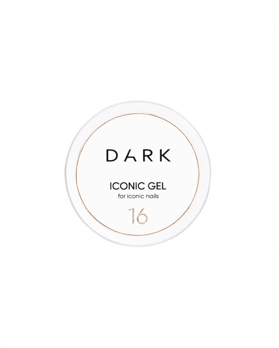 Гель моделирующий Dark Iconic Gel №16 15 мл, фото 2