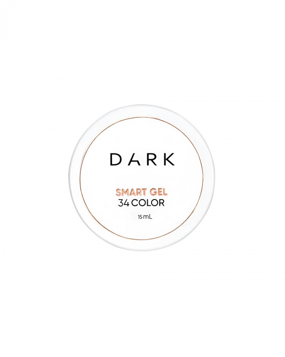 Гель моделюючий Dark Smart Builder Gel №34 15 мл, фото 4