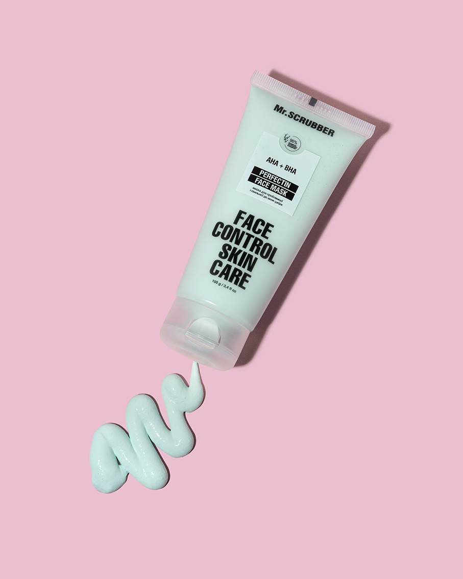 Маска для проблемної та схильної до акне шкіри Mr.Scrubber Perfectin Face Control 100 мл, фото 2