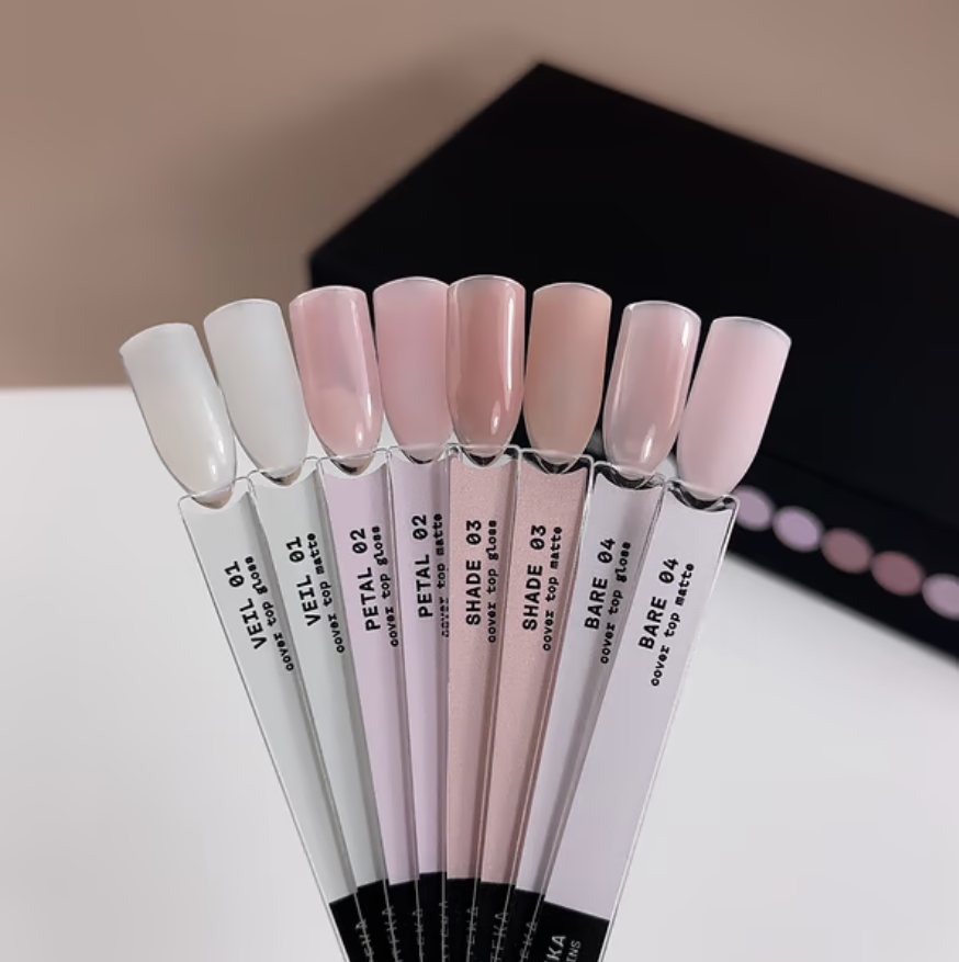 Топ камуфлирующий Biblioteka Gloss Cover Top №02 Petal Нежно-розовый 10 мл, фото 3