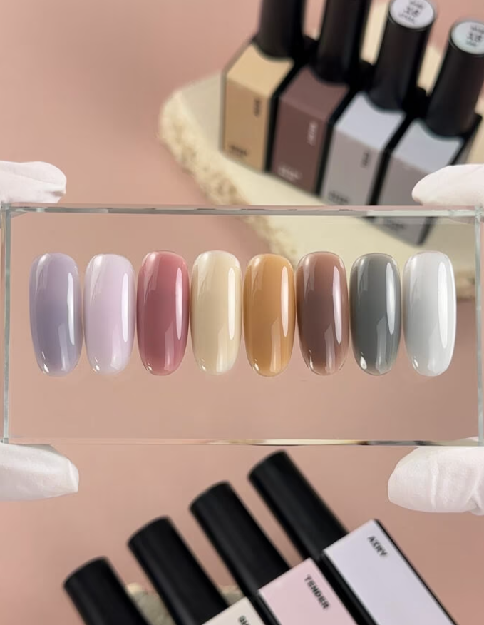 Набор камуфлирующих баз Biblioteka Set Cover Base №09-16 10 мл, фото 2