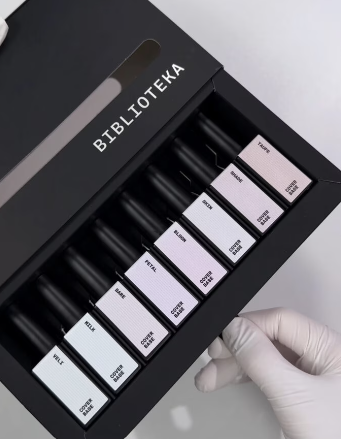 Набор камуфлирующих баз Biblioteka Set Cover Base №01-08 10 мл, фото 2