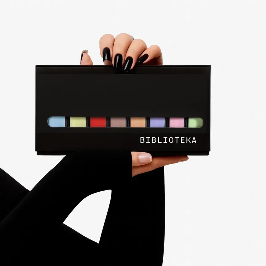 Набор гель-лаков Biblioteka Gel Polish Set Iced Mood № 09-16 10 мл, фото 1