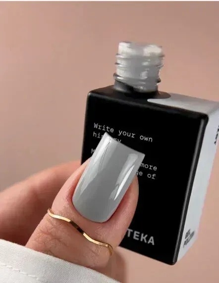 Гель-лак Biblioteka Warm Layers №19 Mist Имла 10 мл, фото 3