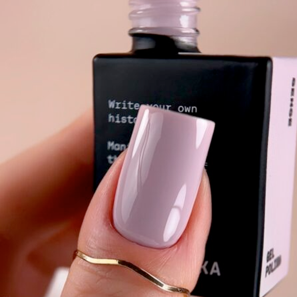 Гель-лак Biblioteka Statement №25 Sense Нюдово-розовый 10 мл, фото 4