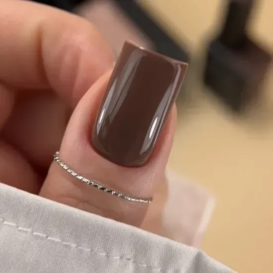 Гель-лак Biblioteka Mono Brown №36 Soil Глубокий землистый 10 мл, фото 3