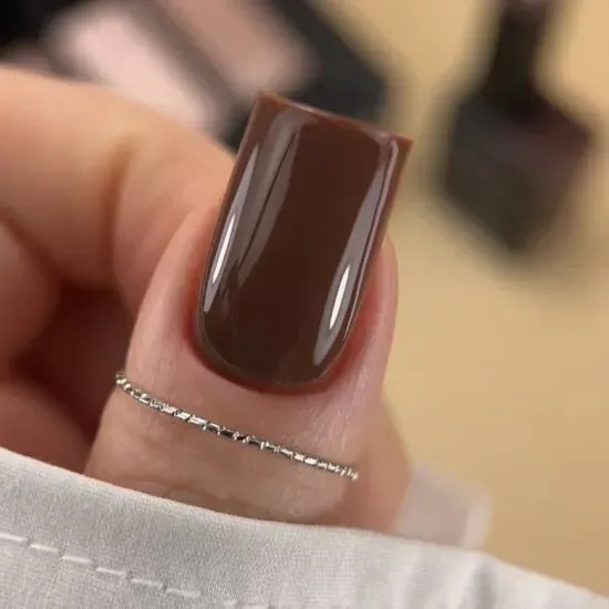 Гель-лак Biblioteka Mono Brown №37 Wood Нейтрально коричневый 10 мл, фото 3