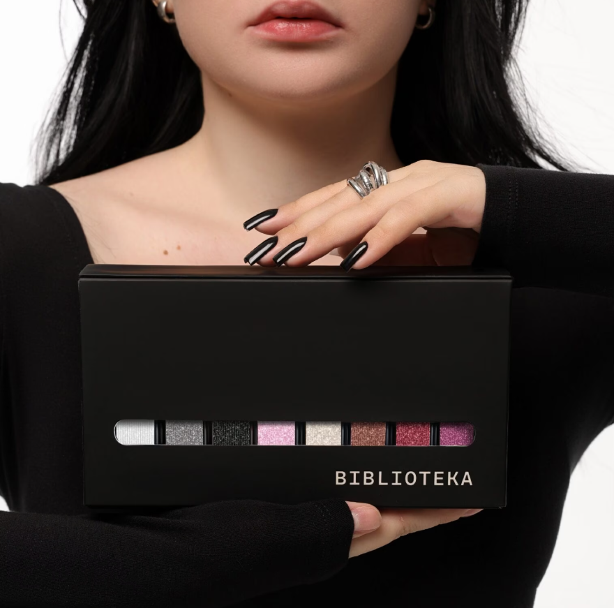 Набір гель-лаків світловідбиваючих Biblioteka Flash Gel Polish Set Spark Inside №01-08 10мл, фото 1