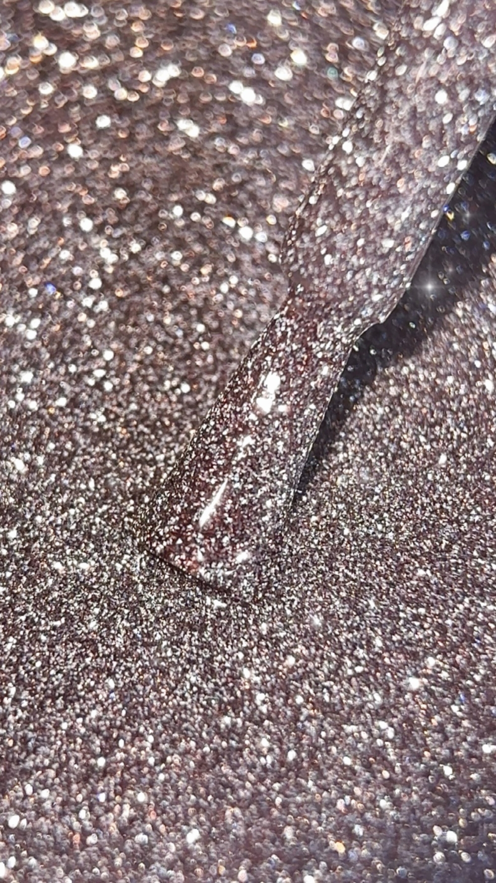 Гель-лак светоотражающий Biblioteka Flash Spark Inside №04 Rose Gold Розовое золото 10 мл, фото 4