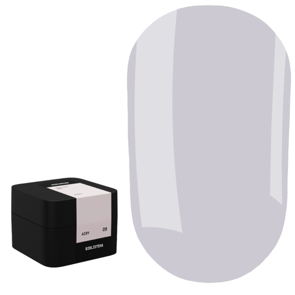Гель моделюючий Biblioteka Builder Gel №09 Airy Повфтряний 30 мл, фото 1