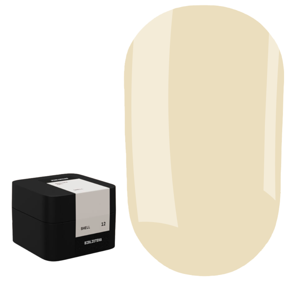 Гель моделирующий Biblioteka Builder Gel №12 Shell Мушля 30 мл, фото 1