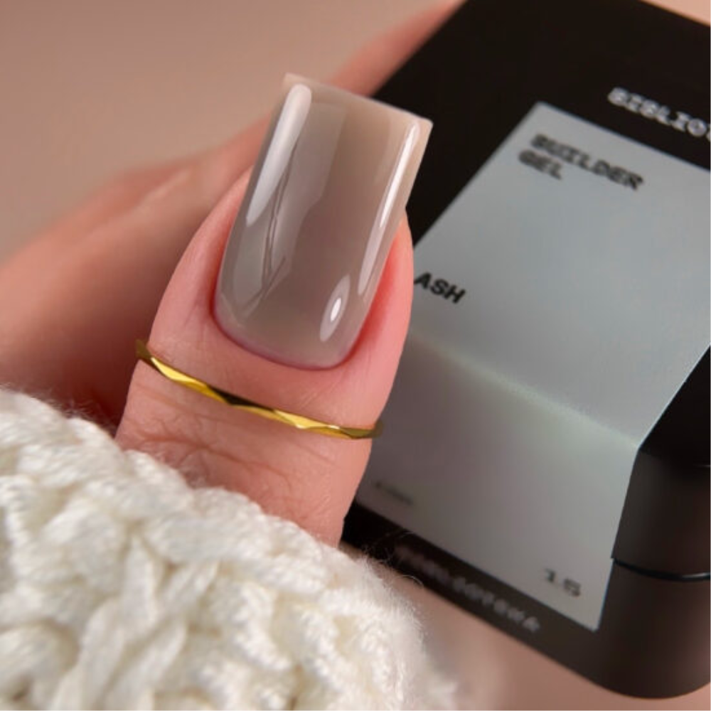 Гель моделирующий Biblioteka Builder Gel №15 Ash Зола 30 мл, фото 2