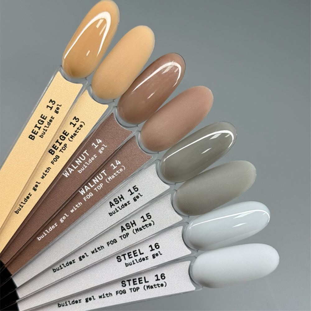 Гель моделюючий Biblioteka Builder Gel №16 Steel Сталь 30 мл, фото 4