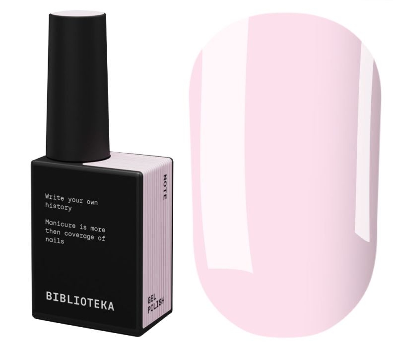  Гель-лак Biblioteka Basis №05 Note Рожевий 10 мл, фото 1