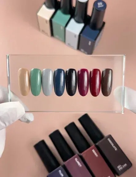  Гель-лак Biblioteka Warm Layers №22 Claret Кларет 10 мл, фото 2