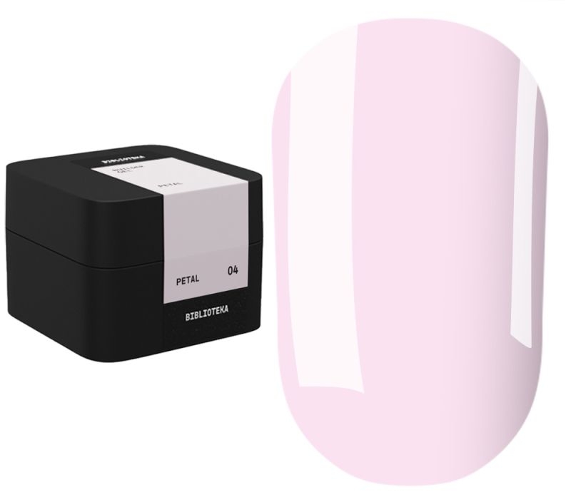 Гель моделирующий Biblioteka Builder Gel №04 Petal Нежно-розовый 30 мл, фото 1