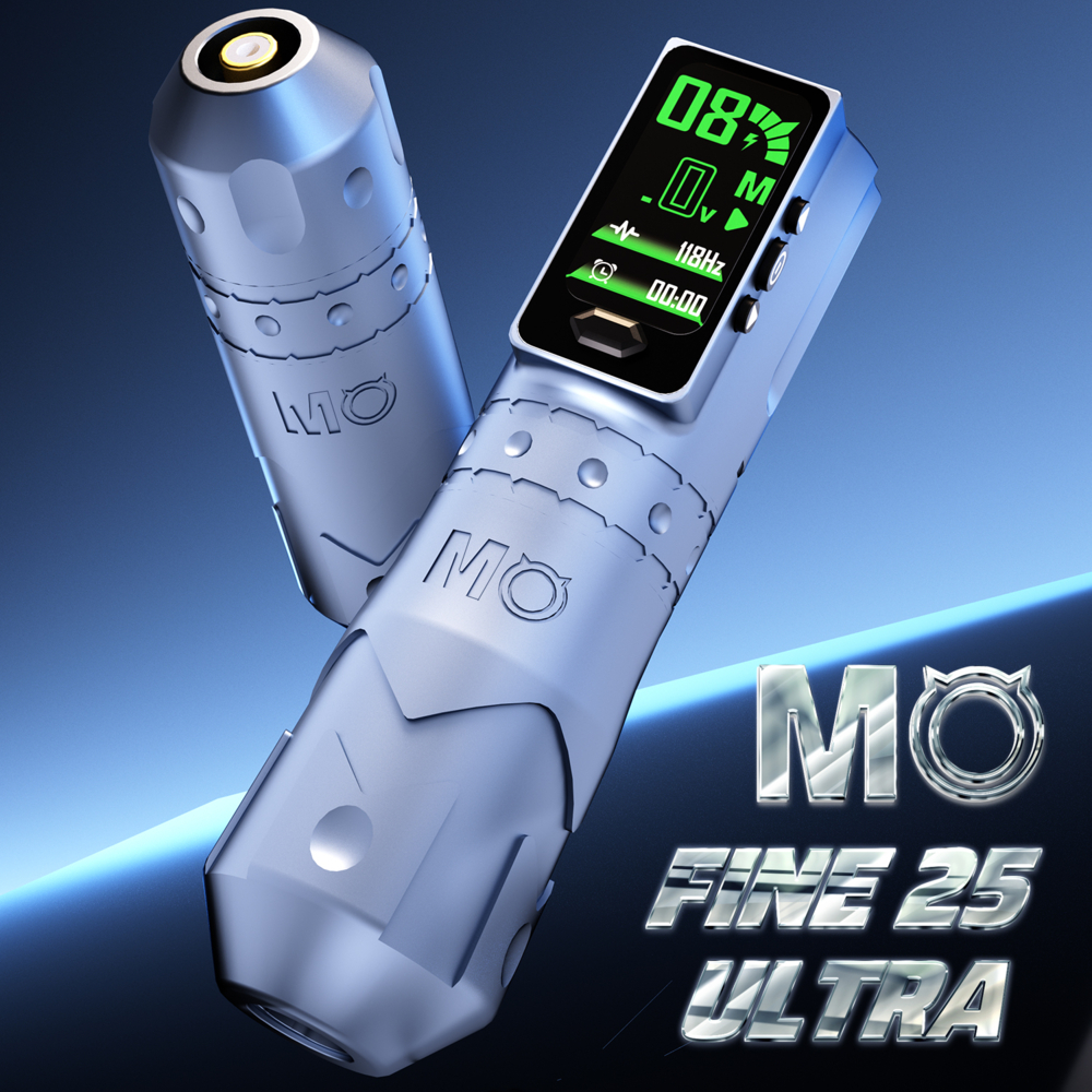 Машинка MO Fine 25 Ultra MDJ-268-7 сіра, фото 2