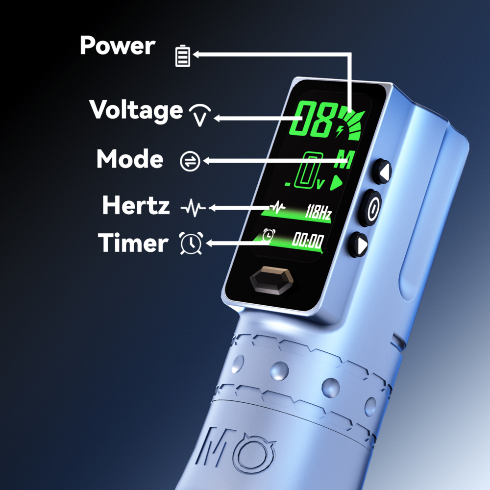 Машинка MO Fine 25 Ultra MDJ-268-7 сіра, фото 3