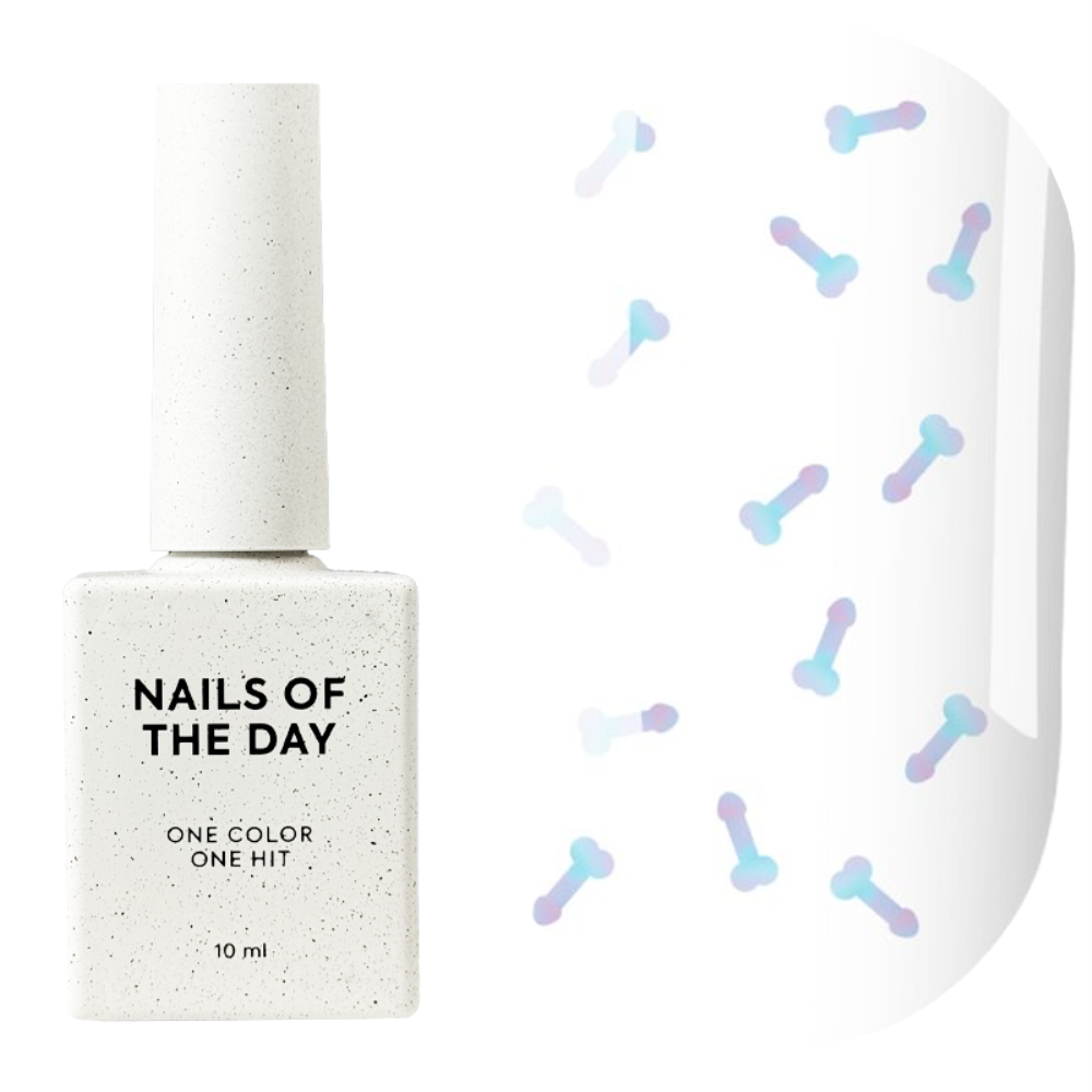 Top Nails Of The Day Fun №01 Голографічний 10 мл, фото 1