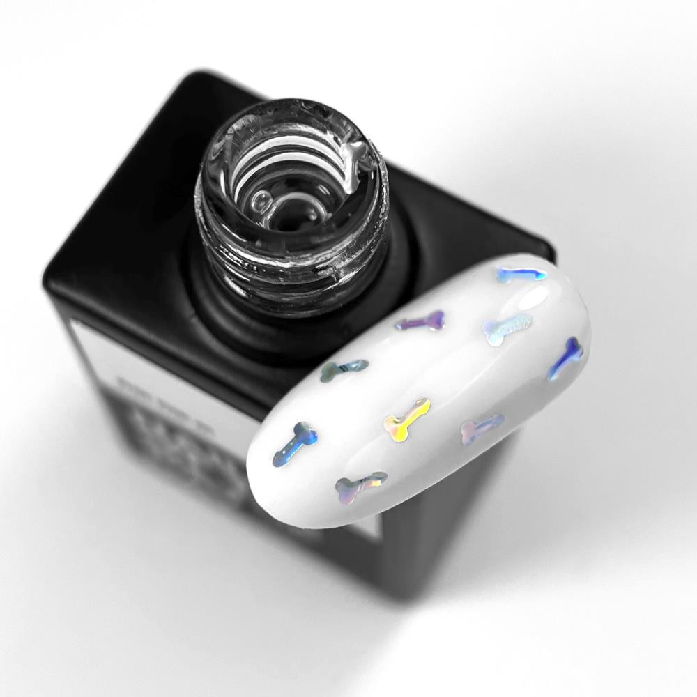 Top Nails Of The Day Fun №01 Голографічний 10 мл, фото 2