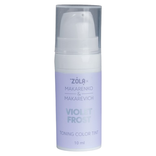 Фарба тонуюча для брів Zola x Makarenko x Makarevich Toning Color Tint Violet Frost 10 мл, фото 1