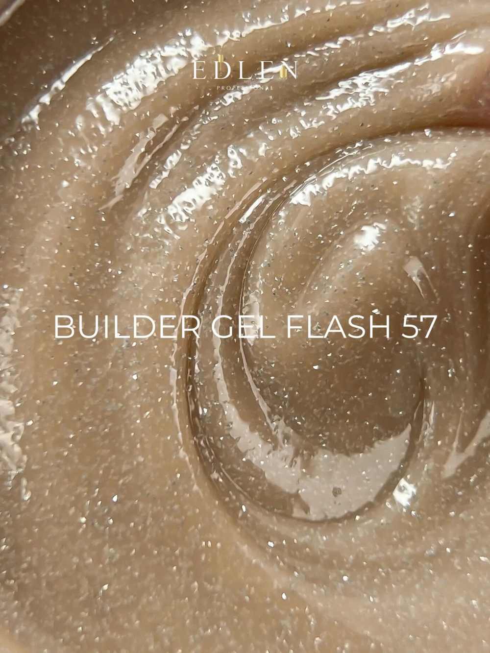 Гель моделюючий Edlen Builder gel Flash №57 15 мл, фото 4