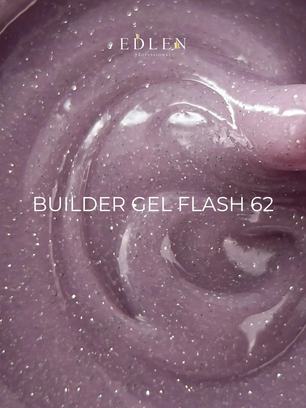 Гель моделюючий Edlen Builder gel Flash №62 15 мл, фото 4