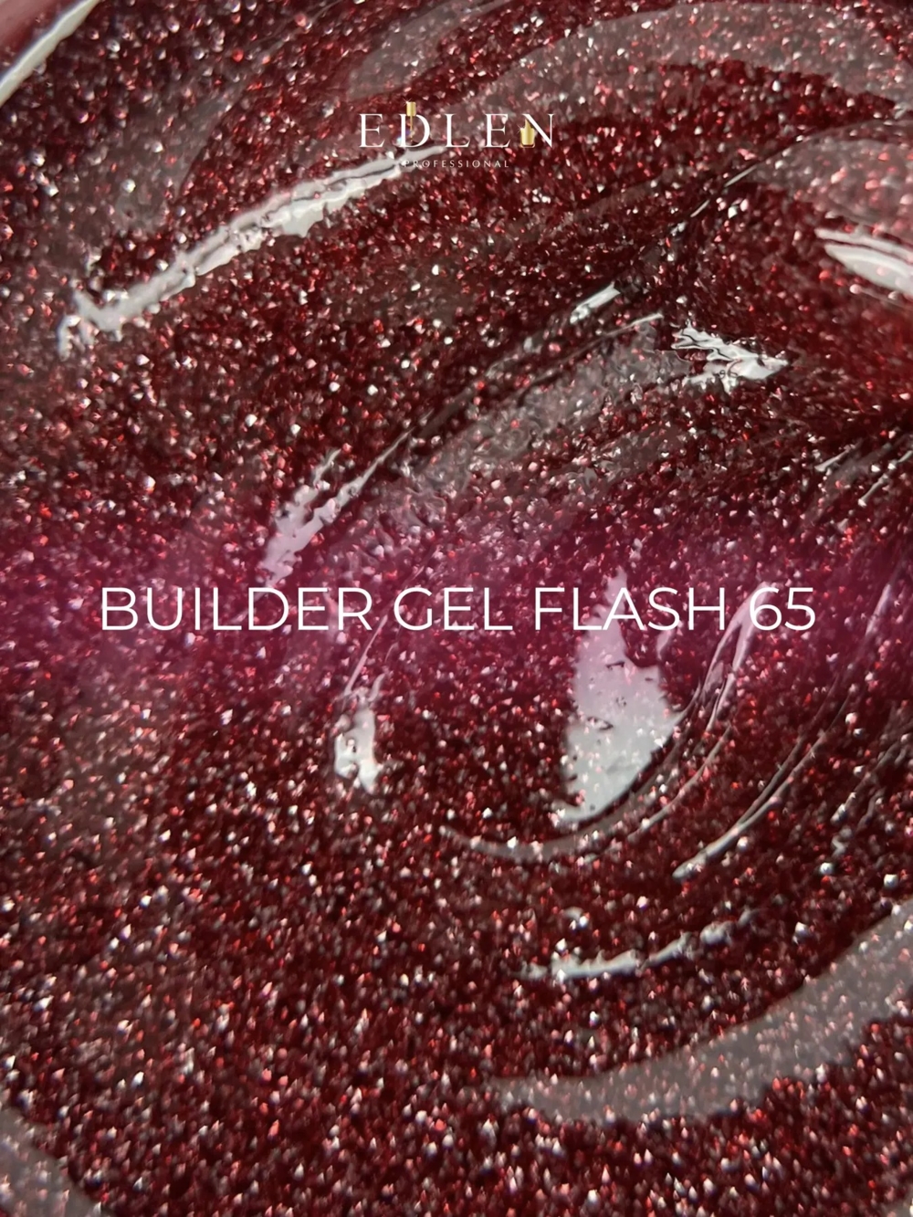 Гель моделюючий Edlen Builder gel Flash №65 15 мл, фото 4