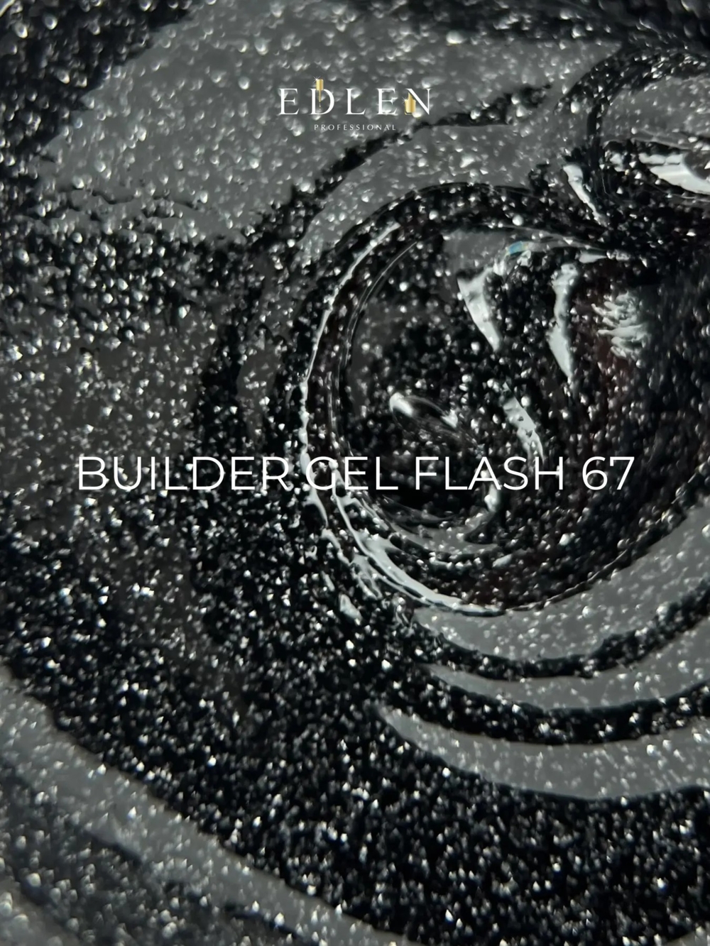 Гель моделюючий Edlen Builder gel Flash №67 15 мл, фото 4