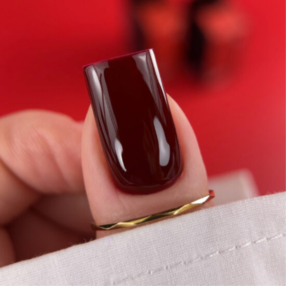 Гель-лак Biblioteka Red Spectrum № 46 Rosso Теплий насичений червоний 10 мл, фото 3