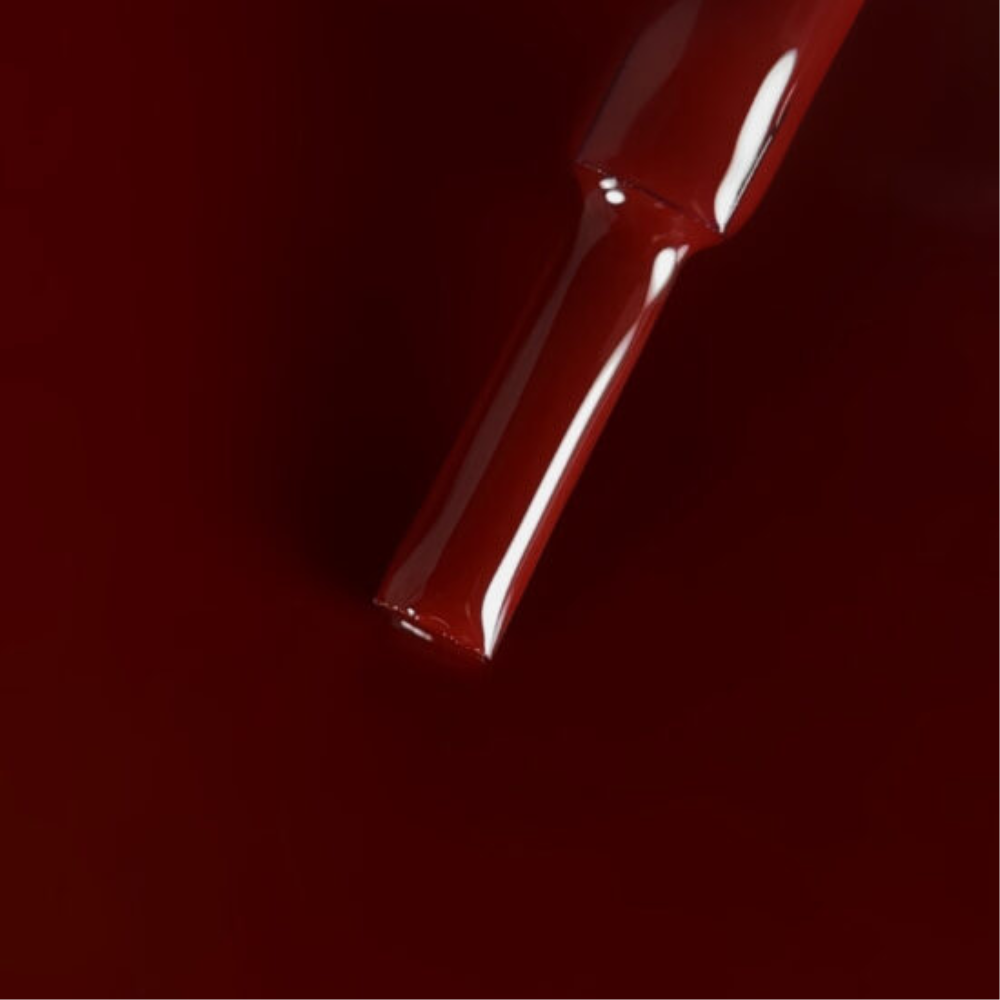 Гель-лак Biblioteka Red Spectrum № 47 Oxblood  Темний червоно-бордовий 10 мл, фото 2