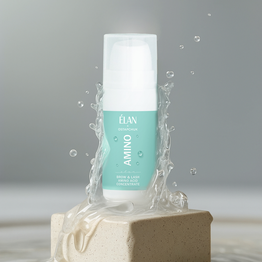 Концентрат амінокислотний для брів та вій Elan Amino 10 мл, фото 2