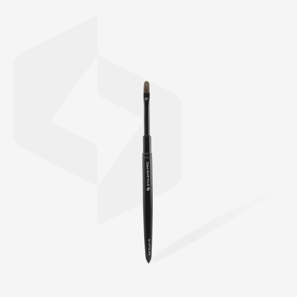 Пензлик для гелю Staleks Expert 6 мм х 11 мм, фото 1