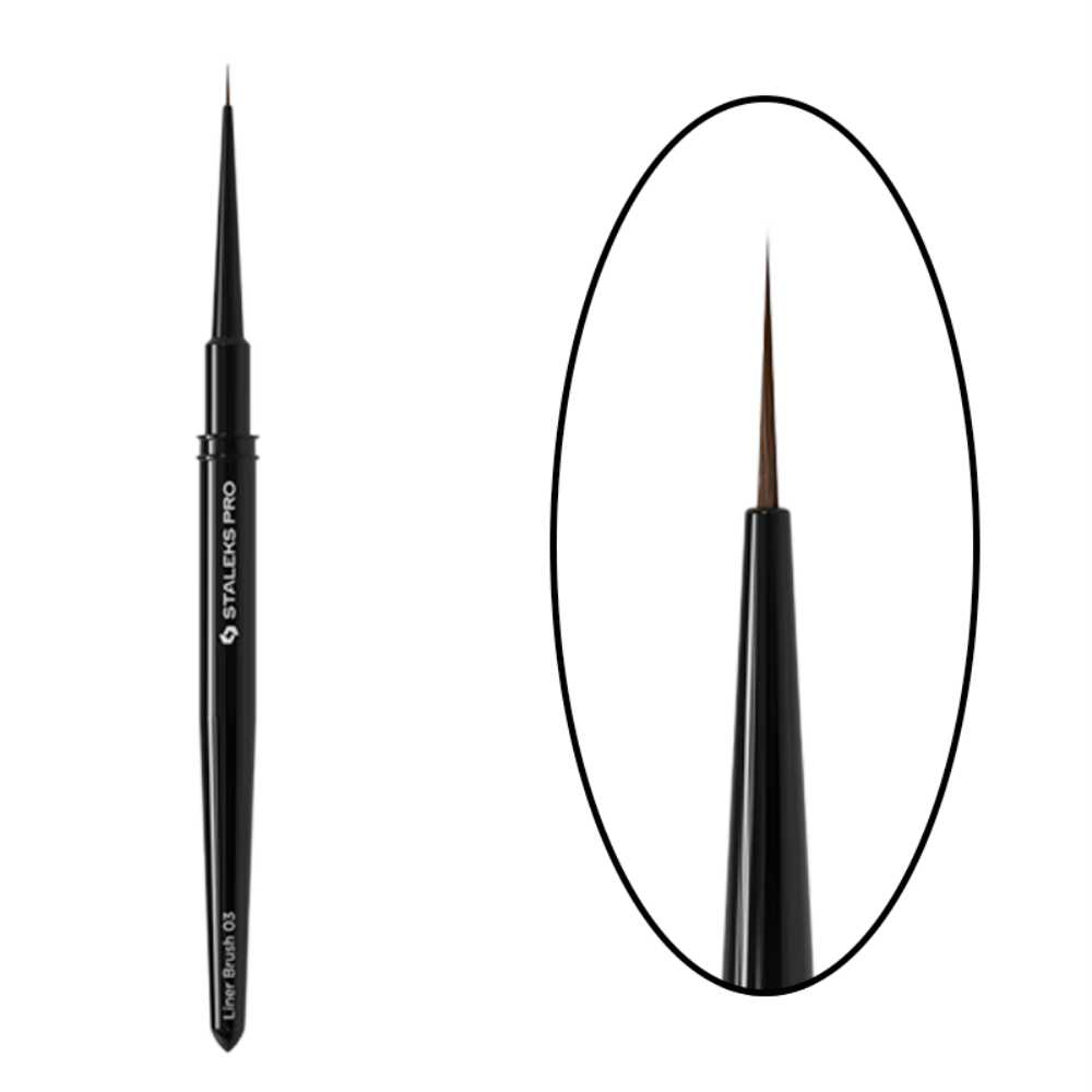 Пензлик-лайнер Staleks Expert 0,9 мм х 10 мм, фото 1