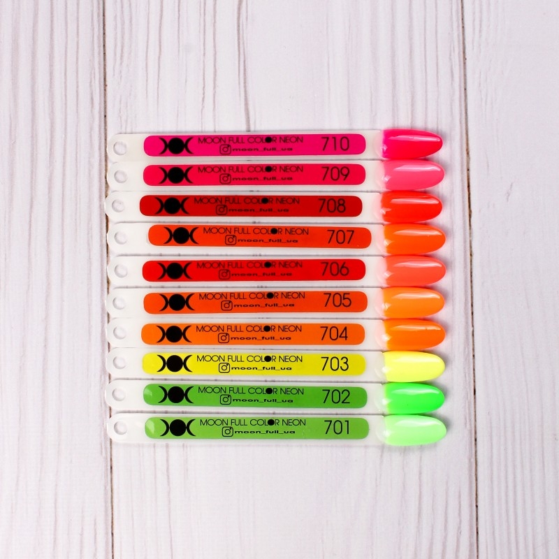 Гель-лак Moon Full Neon color №705, 8 мл, фото 2