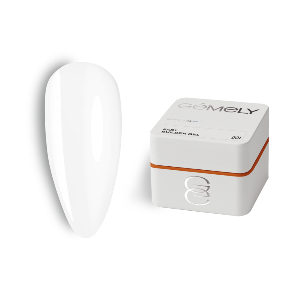 Гель моделюючий Gemely Fast Builder Gel №001 прозорий 30 мл, фото 1