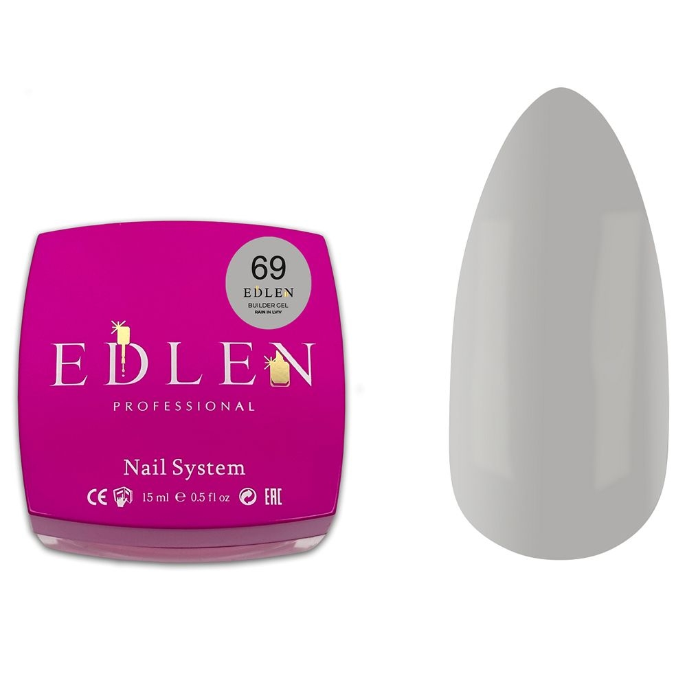 Гель моделирующий Edlen Rain in Lviv №69 15 мл, фото 1