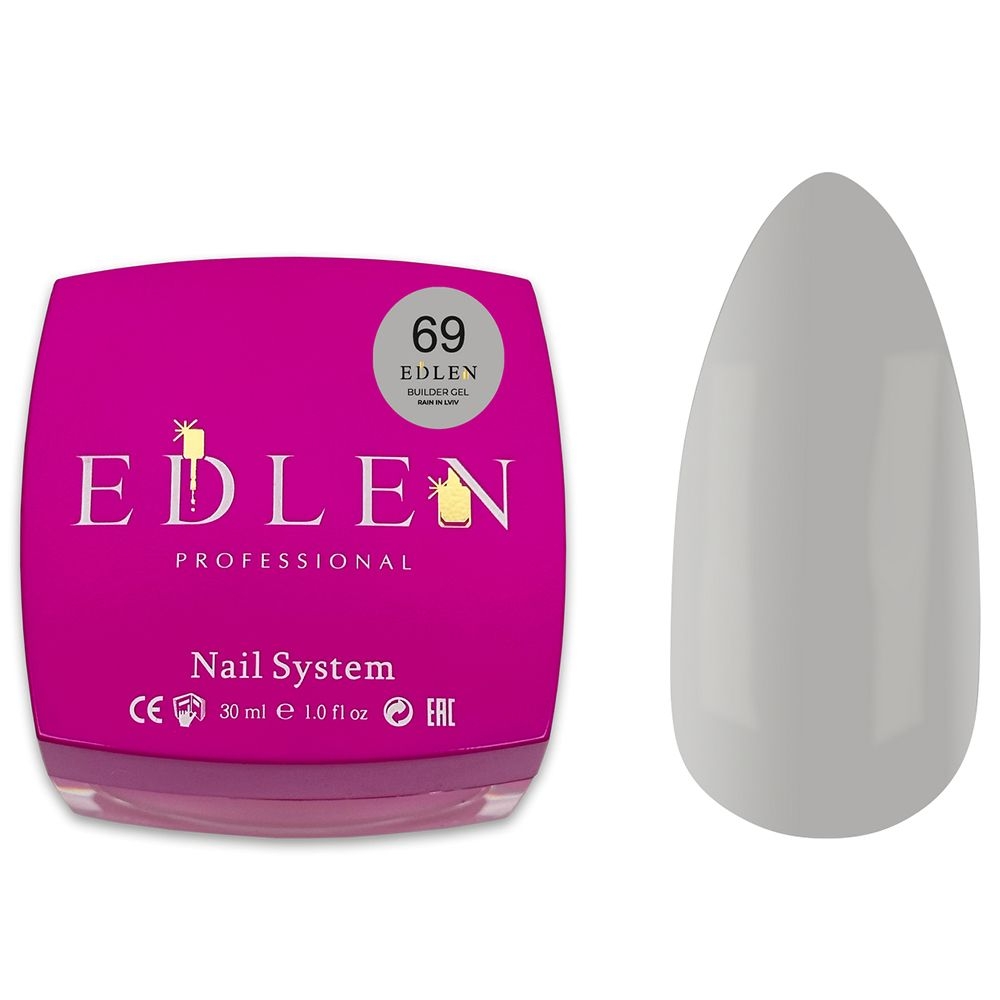 Гель моделюючий Edlen Rain in Lviv №69 30  мл, фото 1