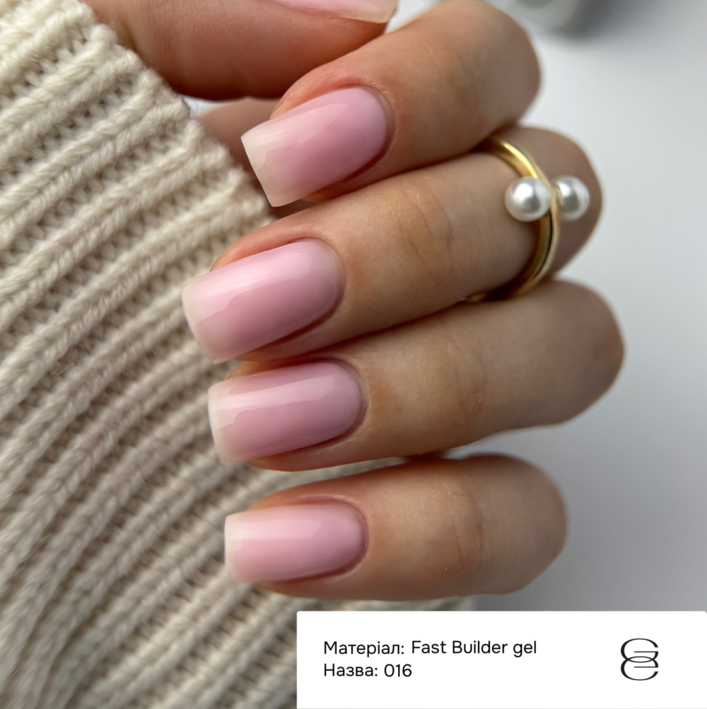 Гель моделюючий Gemely Fast Builder gel №016 15 мл, фото 3