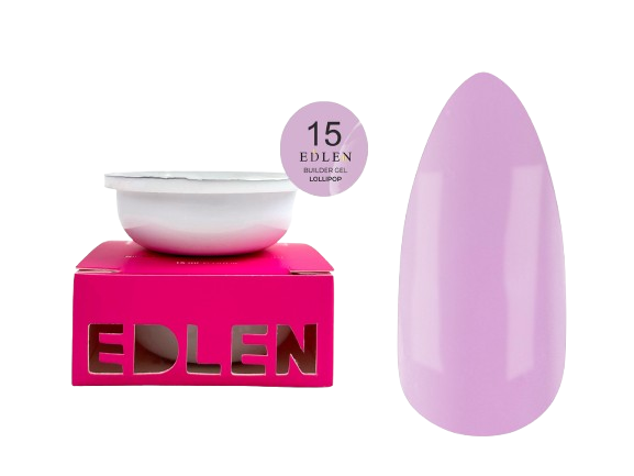 Гель моделюючий Edlen Lollipop №15 (змінний картридж) 30 мл, фото 1
