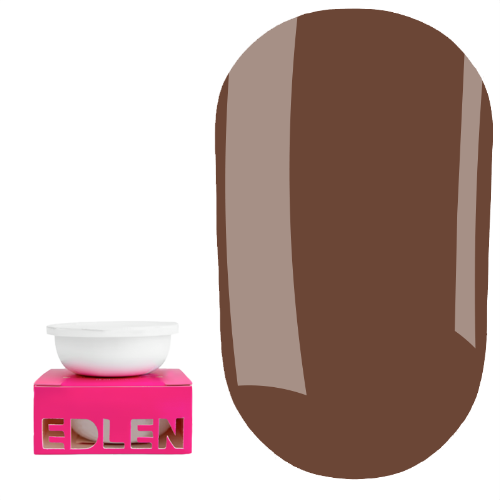 Гель моделирующий Edlen Coffee in Lviv №74 (сменный картридж) 30 мл, фото 1