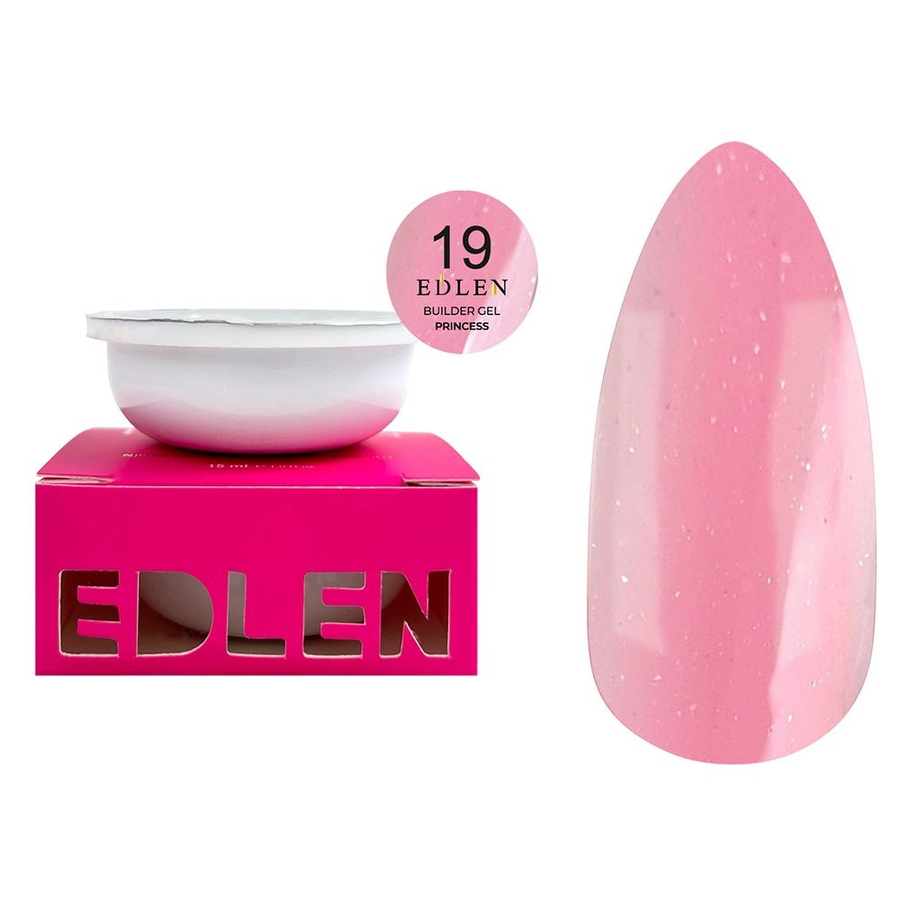 Гель моделирующий Edlen Princess №19 (сменный картридж) 30 мл, фото 1