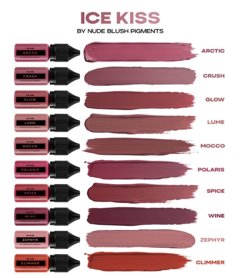 Пігмент Nude Blush Lips IceKiss Mocco для перманентного макіяжу 5 мл, фото 2