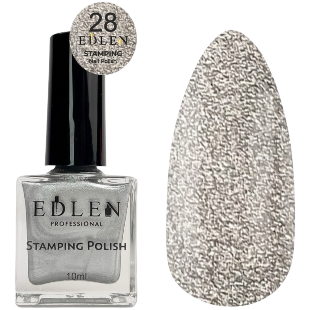 Лак для стемпинга Edlen №28 10 мл, фото 1