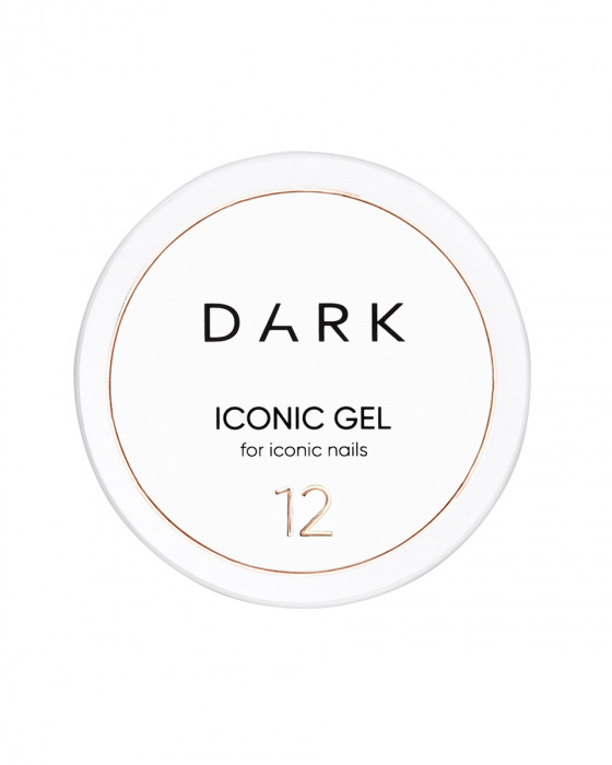 Гель моделирующий DARK Iconic Gel №12 30 мл, фото 4