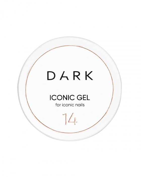Гель моделирующий DARK Iconic Gel №14 30 мл, фото 4